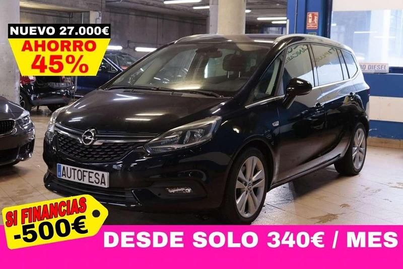 Usado Opel Zafira Edition 136 CV (100 kW) 2019 Negro Monovolumen