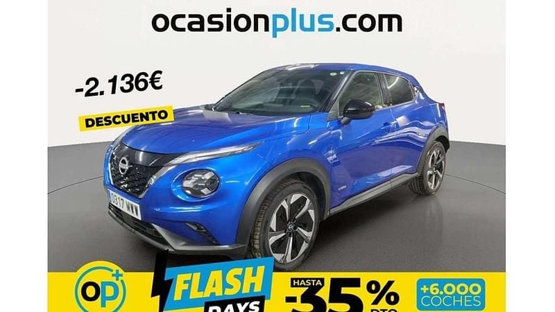 Usado Nissan Juke N-Connecta 143 CV (105 kW) 2024 Azul SUV