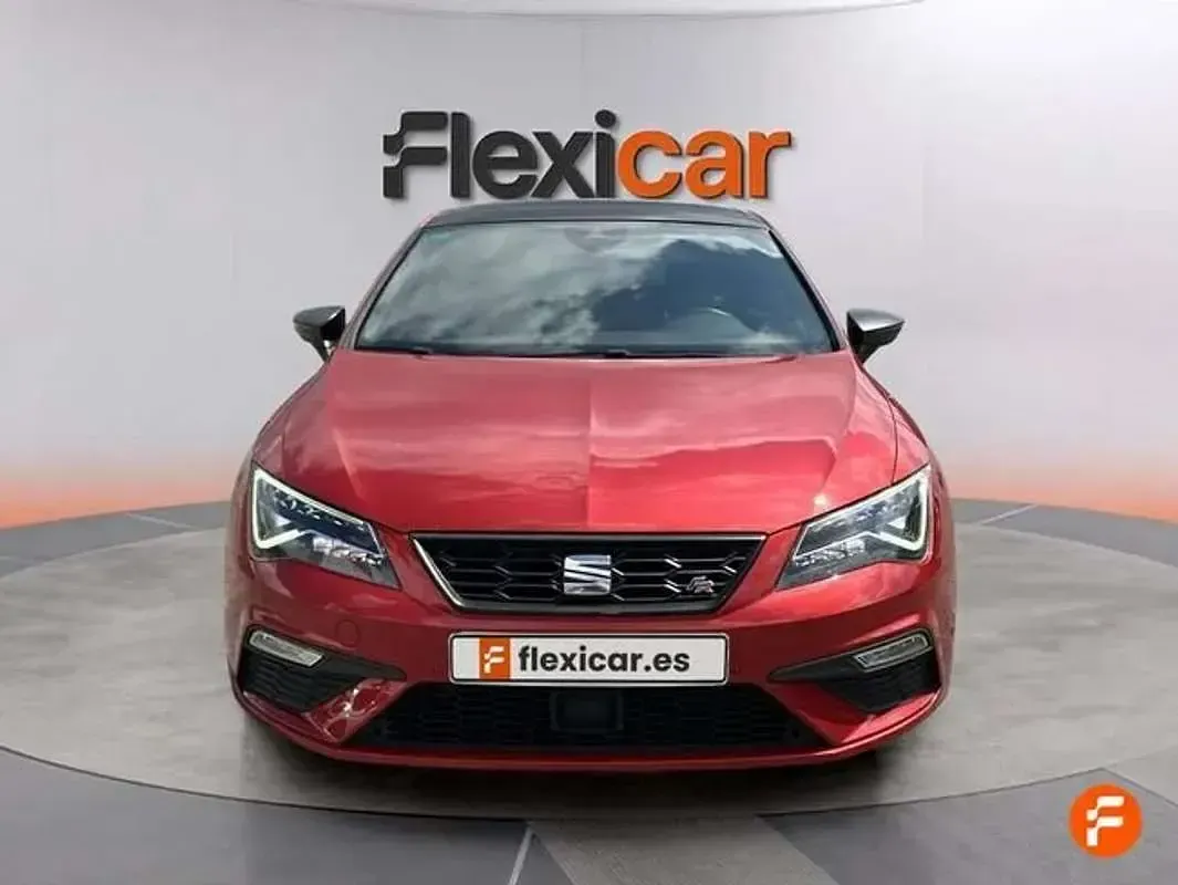 Usado Seat Leon ST FR 150 CV (110 kW) 2020 Rojo Familiar