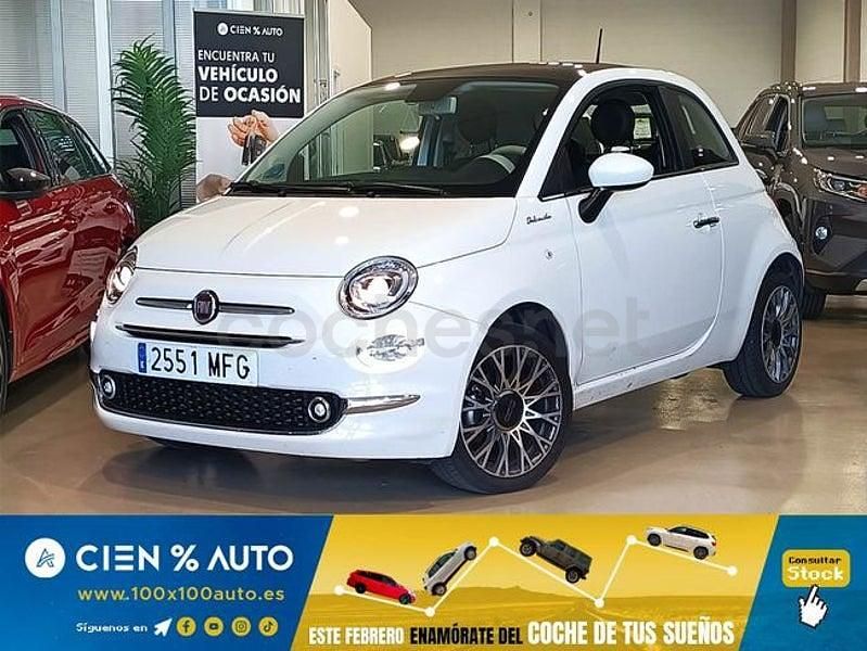 Usado Fiat 500C Dolcevita 70 CV (51 kW) 2023 Blanco Descapotable