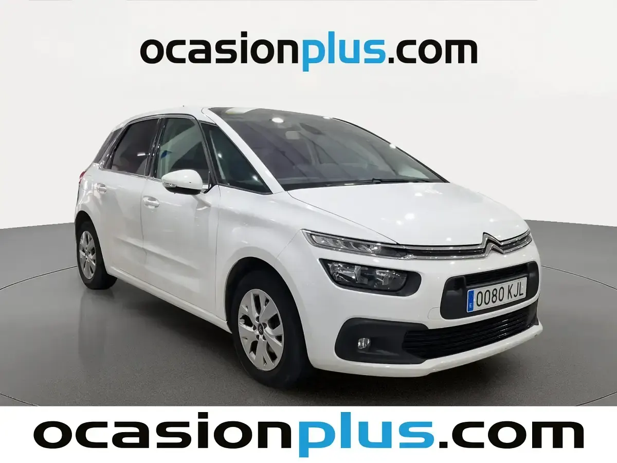 Usado Citroën C4 Live 120 CV (88 kW) 2018 Blanco Monovolumen