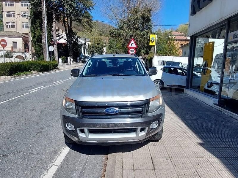Usado Ford Ranger Wildtrack 200 CV (147 kW) 2015 Gris / plata Pickup/Camioneta