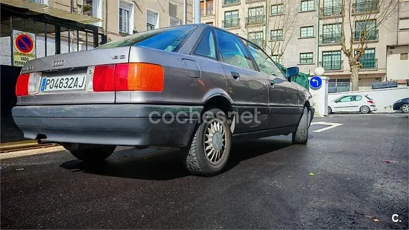 Usado Audi 80 112 CV (82 kW) 1991 Gris / plata Berlina