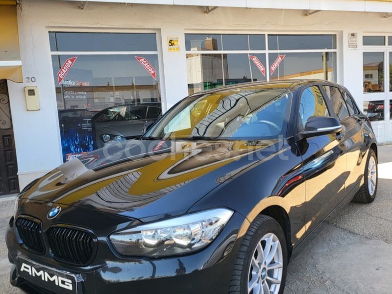 Negro Usado 2018 BMW 118 Utilitario | 15.000 € (Precio justo) - Imagen 1/4
