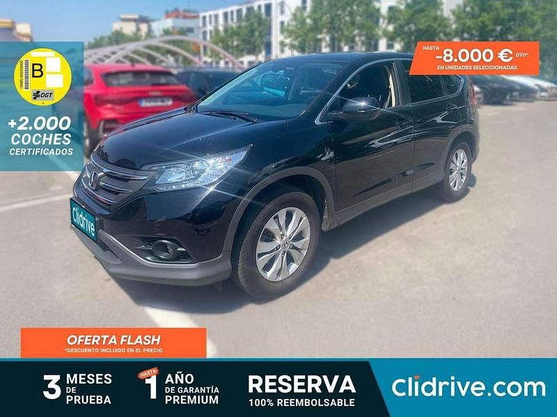 Negro Usado 2014 Honda CR-V Elegance SUV | 14.290 € (Precio justo) - Imagen 1/3