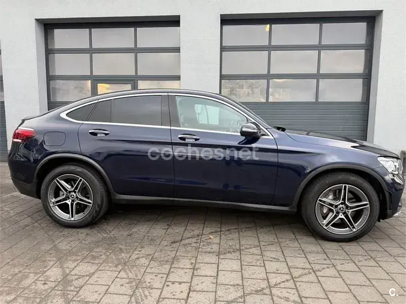 Usado Mercedes GLC220 194 CV (142 kW) 2022 Azul SUV