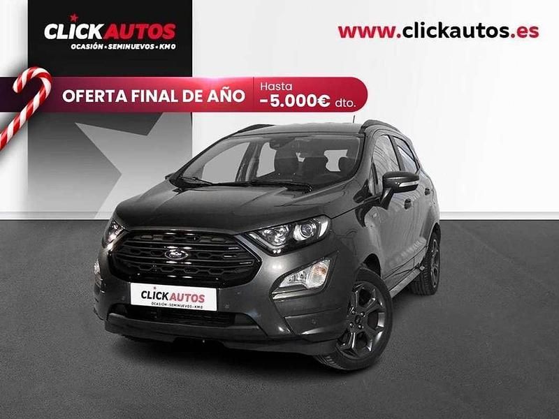 Gris Usado 2022 Ford Ecosport ST-Line SUV | 12.900 € (Super precio) - Imagen 1/4