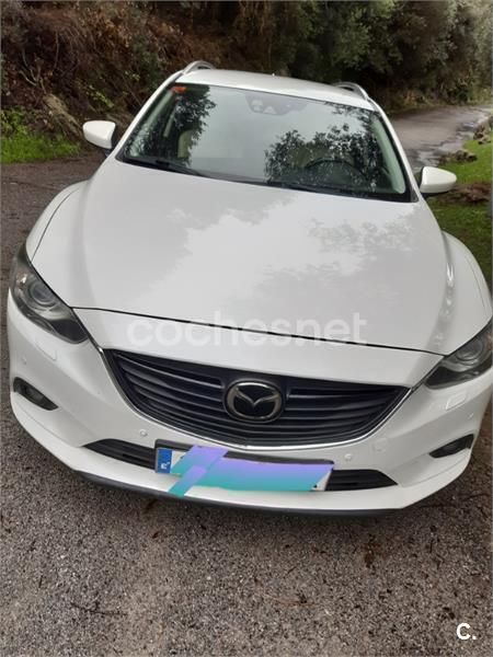 Blanco Usado 2014 Mazda 6 Luxury Familiar | 10.000 € (Un poco caro) - Imagen 1/4