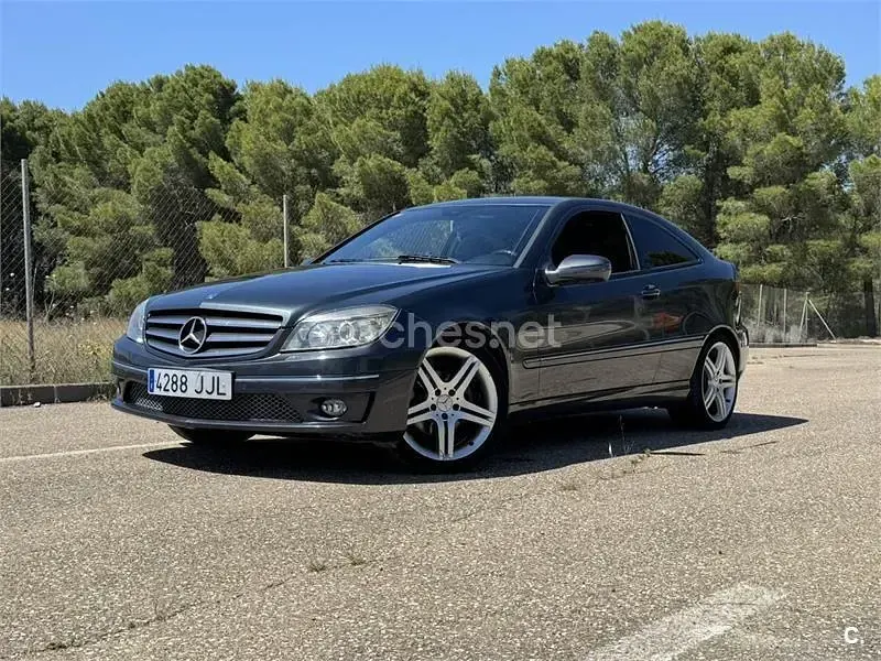 Usado Mercedes CLC200 122 CV (89 kW) 2009 Negro Coupe