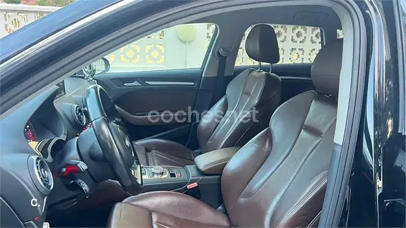 Usado Audi A3 S-Line 150 CV (110 kW) 2015 Negro Berlina