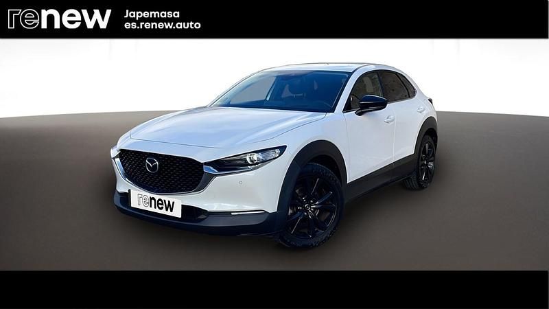 Blanco perlado Usado 2022 Mazda CX-30 Homura-Line SUV | 23.950 € (Precio justo) - Imagen 1/4