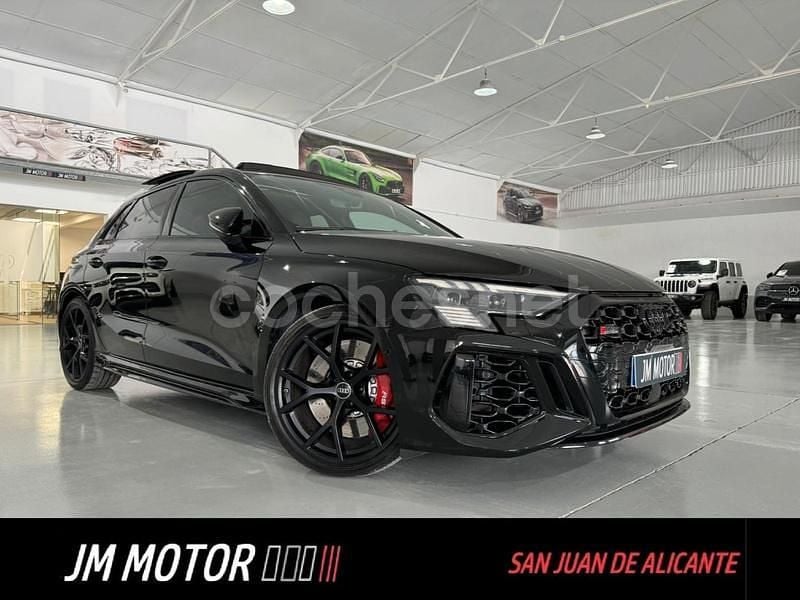 Negro Usado 2023 Audi RS3 Sportback Performance Utilitario | 55.900 € (Super precio) - Imagen 1/4