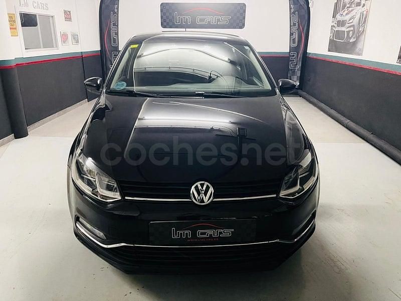 Usado VW Polo Advance 75 CV (55 kW) 2015 Negro Berlina