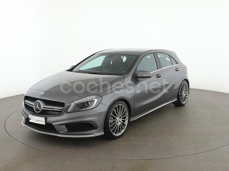 Gris / plata Usado 2015 Mercedes A45 AMG AMG Berlina | 28.800 € (Precio justo) - Imagen 1/4