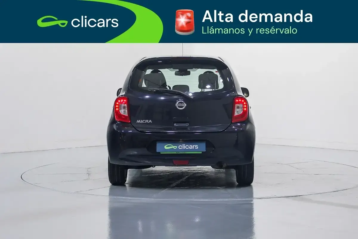 Usado Nissan Micra Acenta 80 CV (58 kW) 2017 Negro Utilitario