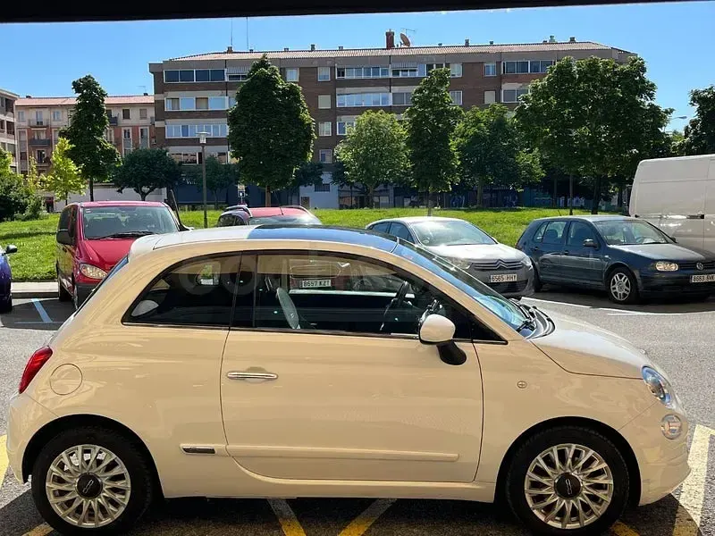 Usado Fiat 500 Lounge 69 CV (50 kW) 2018 Blanco Berlina