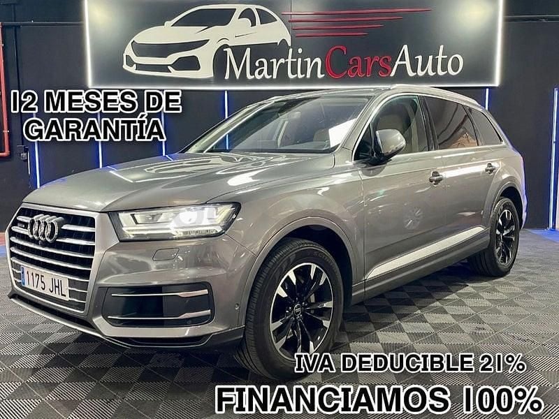 Usado Audi Q7 Sport 272 CV (200 kW) 2015 Gris / plata SUV