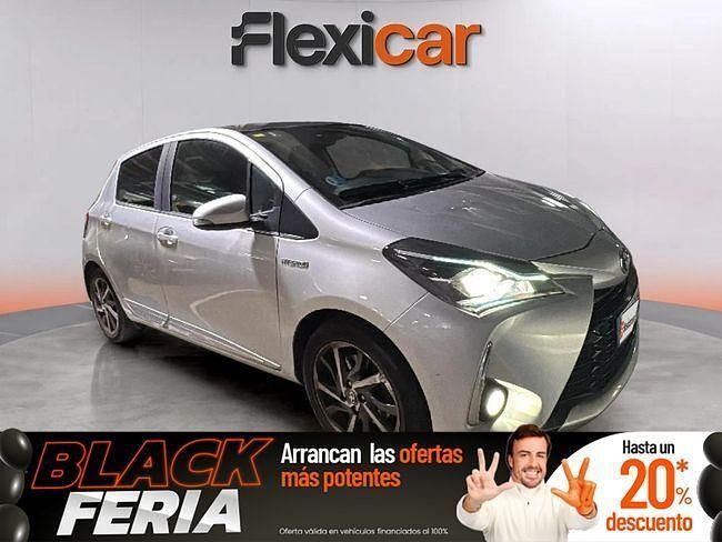 Gris Usado 2018 Toyota Yaris Hybrid Active Berlina | 15.990 € (Precio justo) - Imagen 1/4