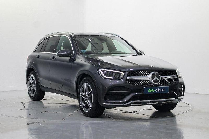 Usado Mercedes GLC300 245 CV (180 kW) 2021 Gris SUV