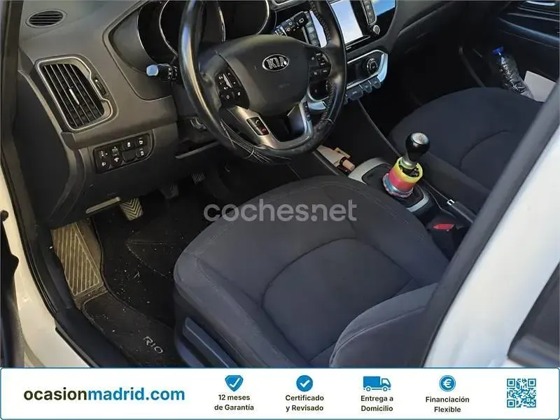 Usado Kia Rio 84 CV (61 kW) 2016 Blanco Utilitario