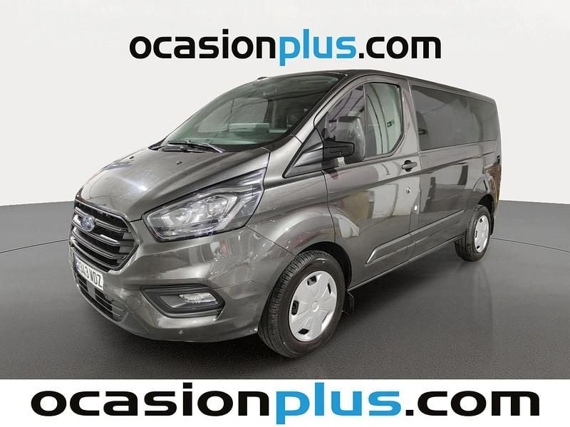 Gris Usado 2023 Ford Transit Custom Trend Familiar | 28.628 € (Precio justo) - Imagen 1/4