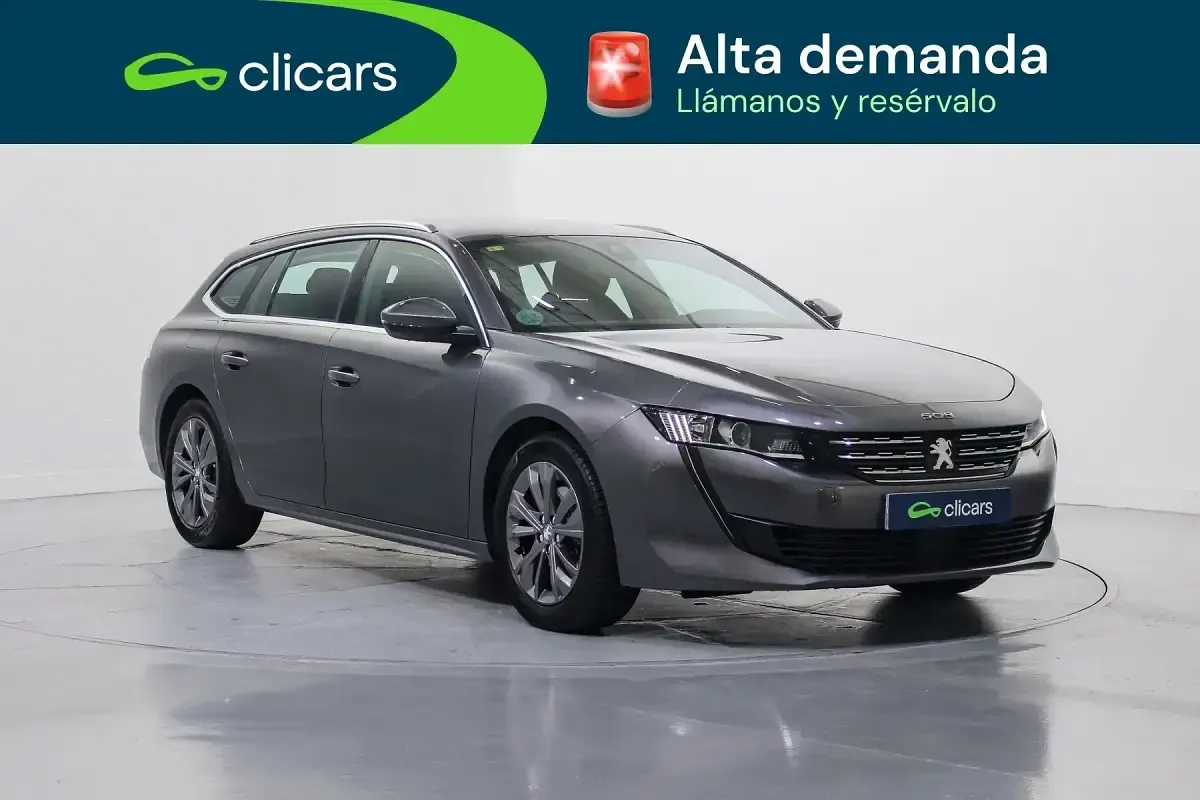 Usado Peugeot 508 SW Active 180 CV (132 kW) 2020 Gris Familiar