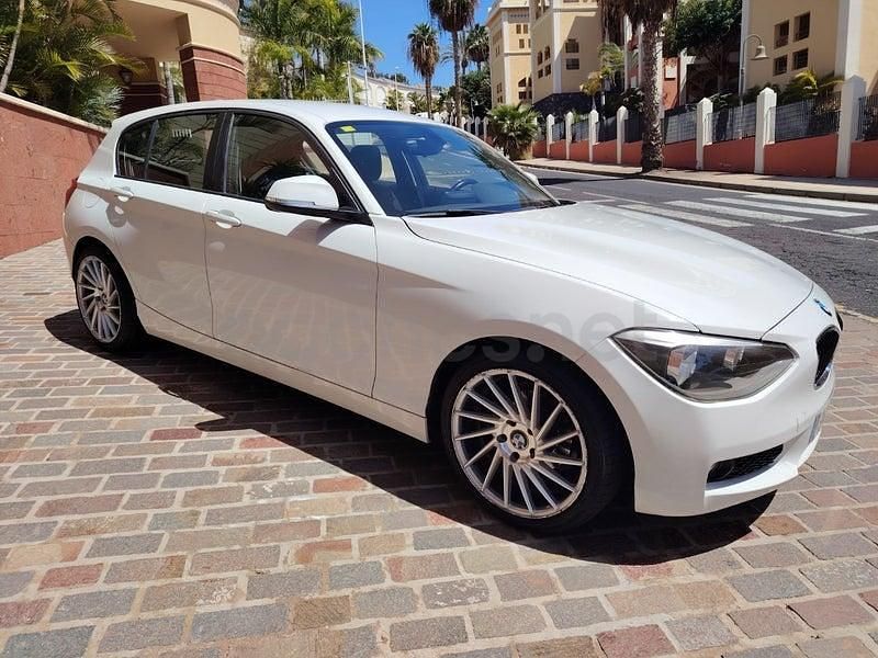 Käytetty BMW 116 Efficient Dynamics 116 HP (85 kW) 2015 Valkoinen Viistoperä