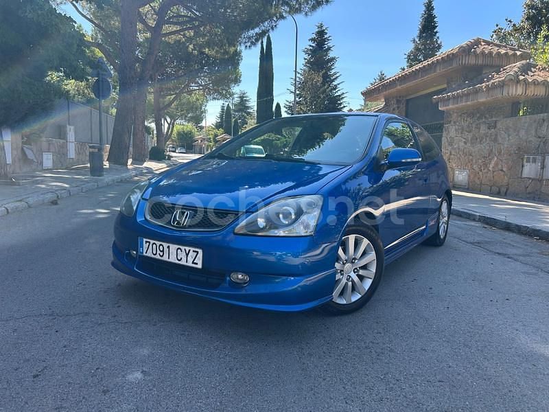 Azul Usado 2004 Honda Civic Sport Berlina | 4990 € (Un poco caro) - Imagen 1/4