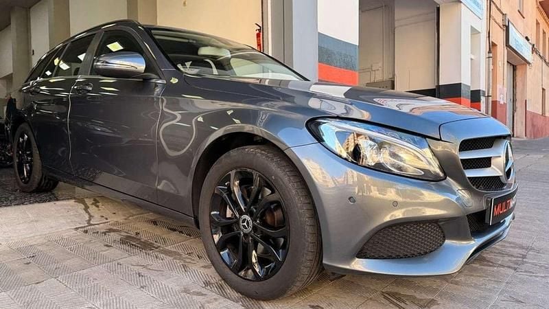 Usado Mercedes C220 170 CV (125 kW) 2017 Gris Familiar