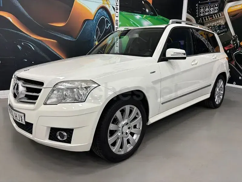 Usado Mercedes GLK220 170 CV (125 kW) 2013 Blanco SUV