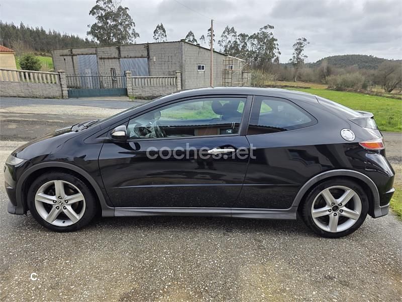 Usado Honda Civic Type S 140 CV (102 kW) 2009 Negro Berlina