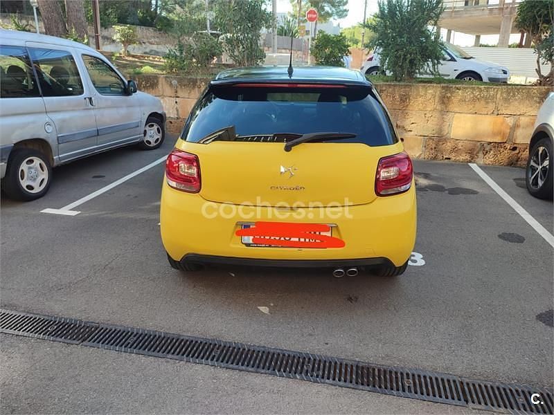 Amarillo Usado 2012 Citroën DS3 Berlina | 7000 € (Precio justo) - Imagen 1/4
