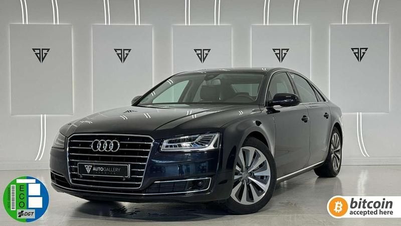 Usado Audi A8 245 CV (180 kW) 2015 Azul Berlina