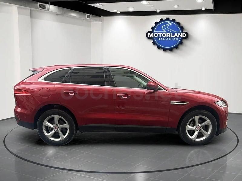 Usado Jaguar F-Pace Prestige 180 CV (132 kW) 2019 Granate SUV