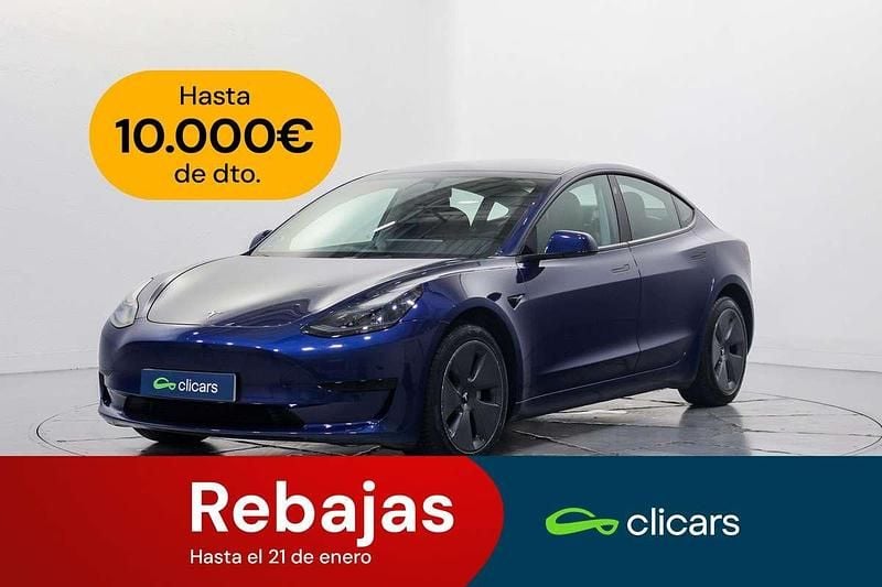 Azul Usado 2023 Tesla Model 3 Standard Range Berlina | 25.490 € (Super precio) - Imagen 1/4