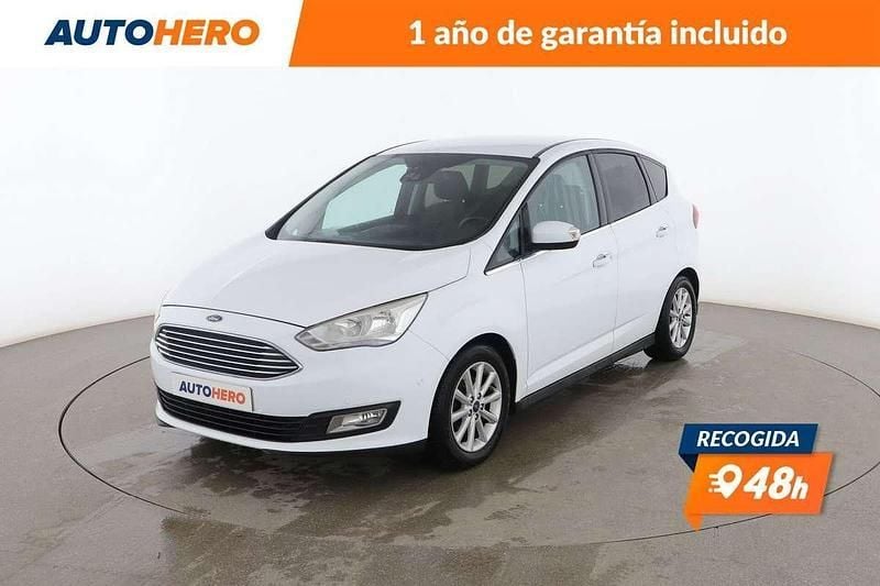 Blanco Usado 2019 Ford C-MAX Titanium Monovolumen | 13.899 € (Buen precio) - Imagen 1/3