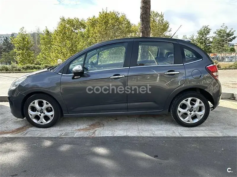 Usado Citroën C3 Exclusive 92 CV (67 kW) 2014 Gris / plata Berlina