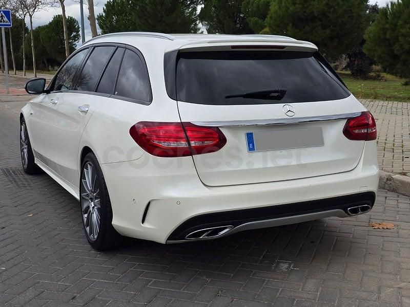 Usado Mercedes C450 AMG AMG 367 CV (269 kW) 2016 Blanco Familiar