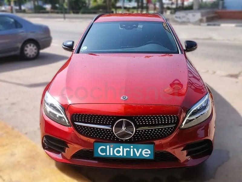 Usado Mercedes C220 194 CV (142 kW) 2021 Rojo Familiar