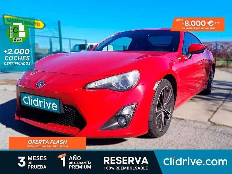 Rojo Usado 2014 Toyota GT86 GT Coupe | 21.790 € - Imagen 1/3