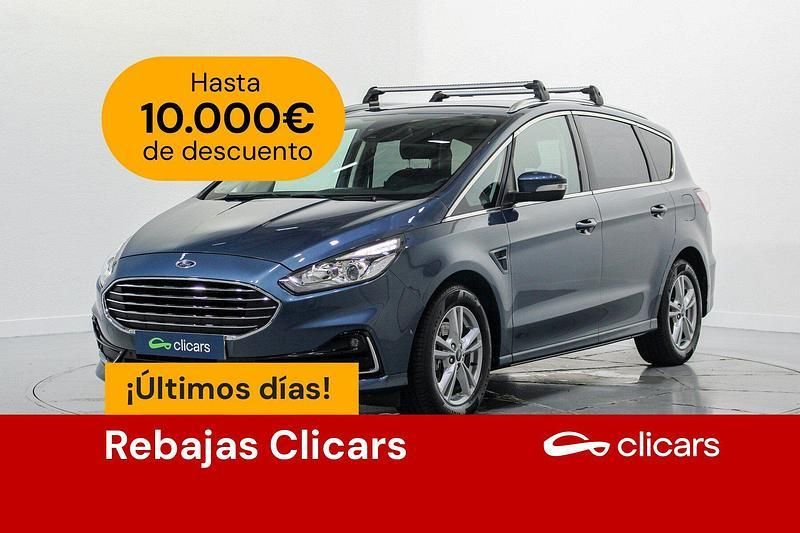 Azul Usado 2020 Ford S-MAX Titanium Monovolumen | 26.490 € (Caro) - Imagen 1/4
