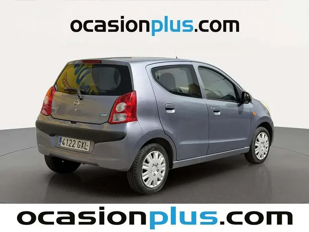 Usado Nissan Pixo Visia 68 CV (50 kW) 2010 Gris Utilitario