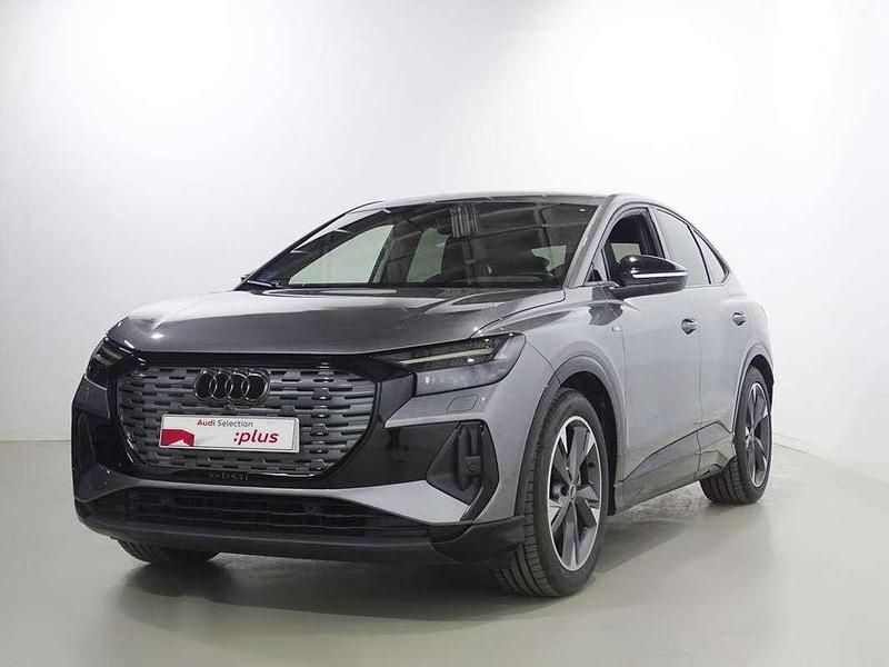 Gris Usado 2021 Audi Q4 Sportback e-tron Ambiente SUV | 41.150 € (Buen precio) - Imagen 1/4