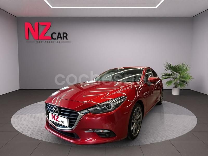 Granate Usado 2018 Mazda 3 Berlina | 17.500 € (Precio justo) - Imagen 1/4