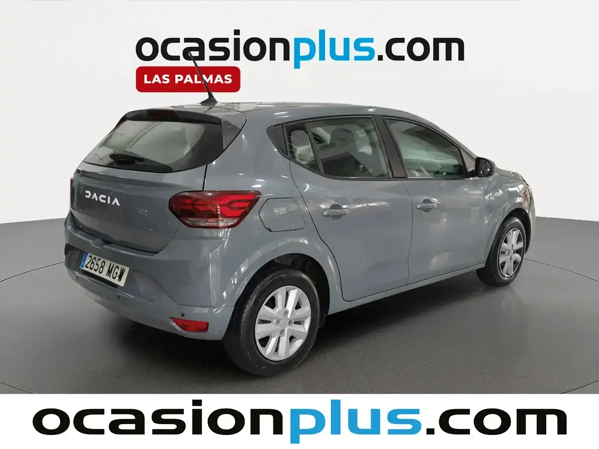 Usado Dacia Sandero Expression 91 CV (66 kW) 2023 Gris Berlina