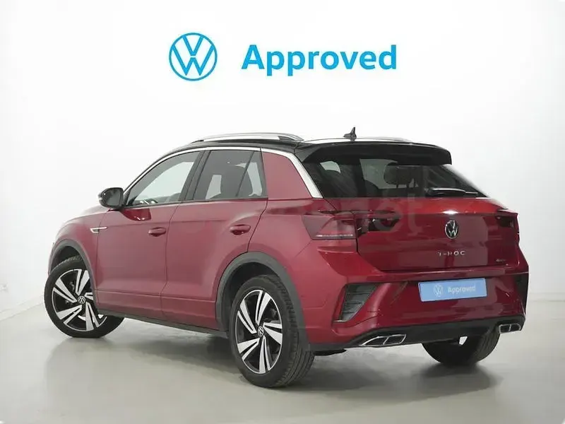 Usado VW T-Roc R-line 190 CV (139 kW) 2022 Rojo SUV