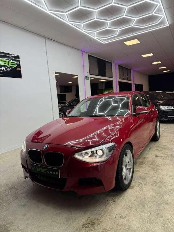 Usado BMW 116 Efficient Dynamics 116 CV (85 kW) 2014 Rojo Utilitario