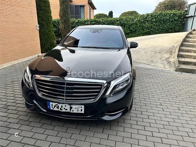 Usado Mercedes S350 258 CV (189 kW) 2014 Negro Berlina
