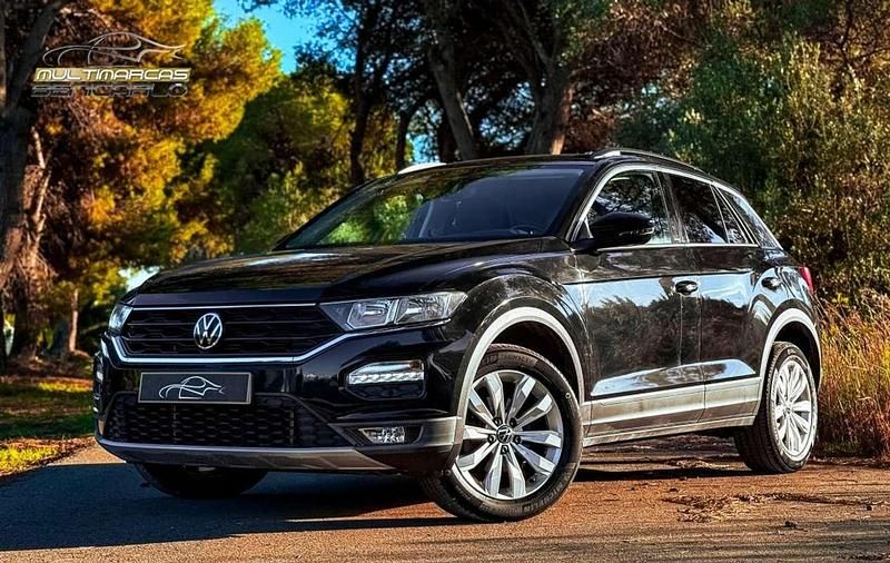 Negro Usado 2021 VW T-Roc Advance SUV | 19.900 € (Precio justo) - Imagen 1/4