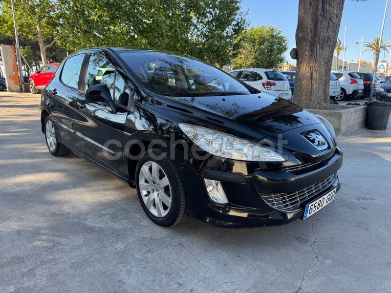 Usado Peugeot 308 90 CV (66 kW) 2009 Negro Berlina